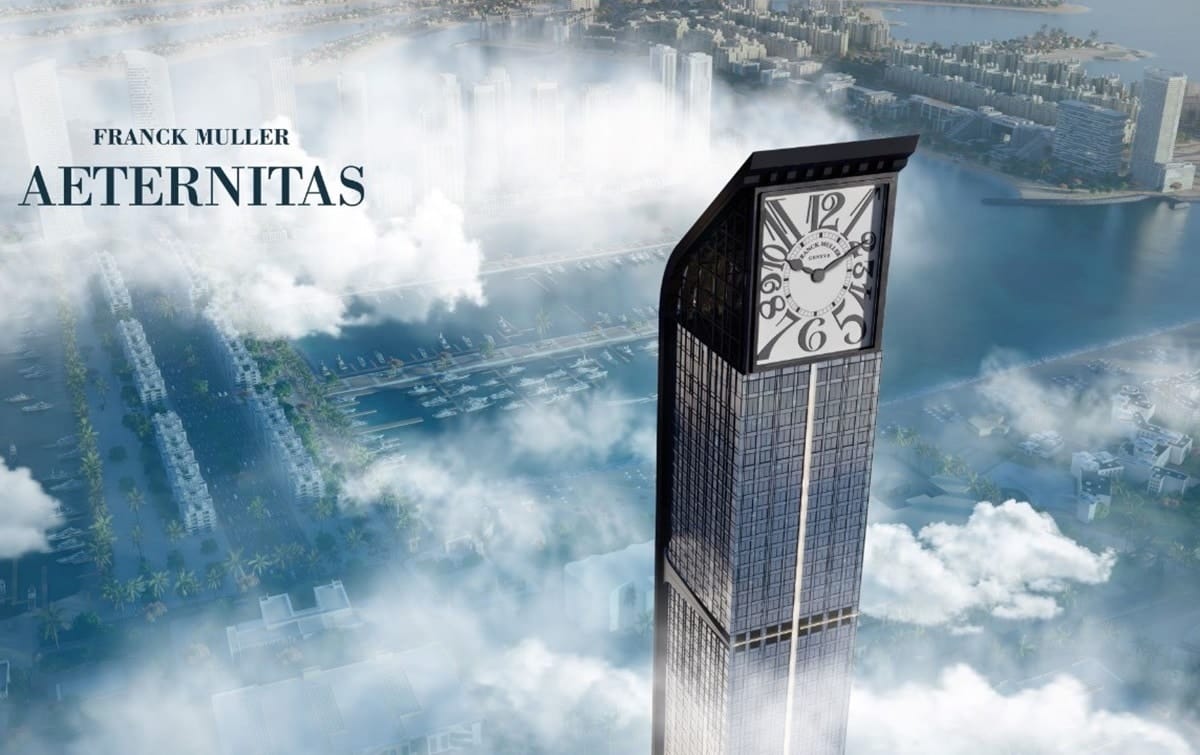 Dubai Reaches for the Sky with MASSIVE 450m Franck Muller-Branded Skyscraper